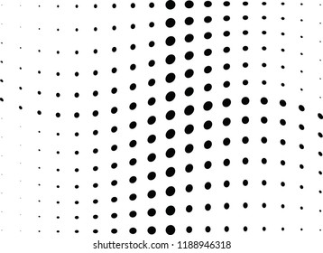 Abstract halftone wave dotted background. Halftone twisted grunge pattern, dot, circle.  Vector modern optical halftone pop art texture for poster, business card, cover, label mock-up, sticker layout