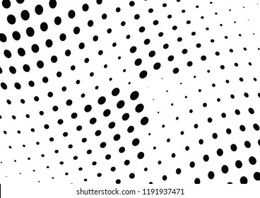 Abstract halftone wave dotted background. Halftone twisted grunge pattern, dot, circle.  Vector modern optical halftone pop art texture for poster, business card, cover, label mock-up, sticker layout