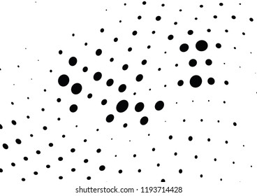 Abstract halftone wave dotted background. Halftone twisted grunge pattern, dot, circle.  Vector modern optical halftone pop art texture for poster, business card, cover, label mock-up, sticker layout