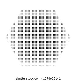 Abstract halftone wave dotted background