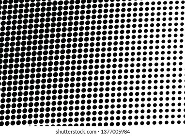 Abstract halftone wave dotted background