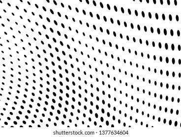 Abstract halftone wave dotted background
