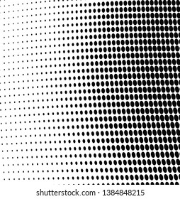 Abstract halftone wave dotted background