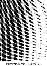 Abstract halftone wave dotted background