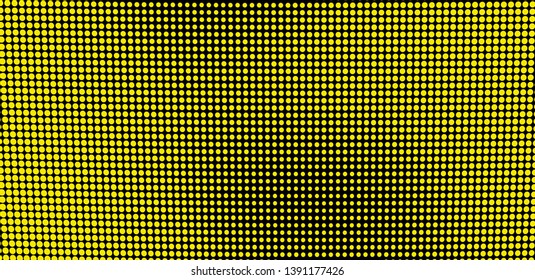 Abstract halftone wave dotted background. Vector pop art texture for printing and textile design