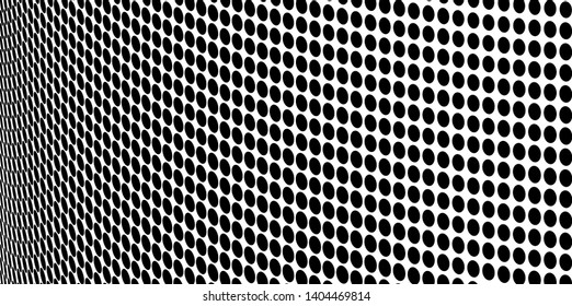 Abstract halftone wave dotted background