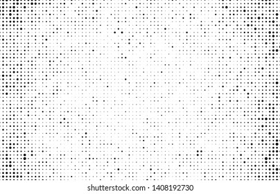 Abstract halftone wave dotted background. Monochrome texture of dots for printing