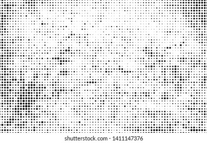 Abstract halftone wave dotted background. Monochrome texture of dots for printing