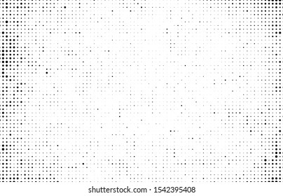 Abstract halftone wave dotted background. Monochrome texture of dots for printing