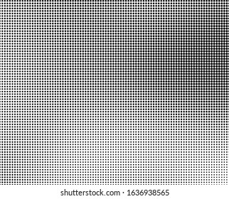 Abstract halftone wave dotted background