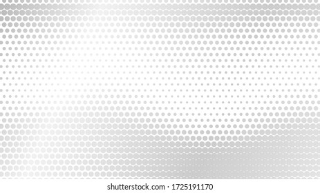 Abstract halftone wave dotted background. Modern monochrome background. Futuristic grunge pattern, dot, wave. Vector modern optical halftone texture for sites, poster, business card, cover.
