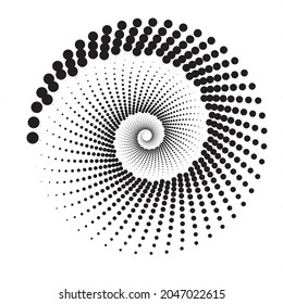 Resumen de la ola de media tonalidad salpicada de fondo. , punto, círculos. Vector textura moderna de arte pop óptico para afiches, tarjetas de visita, portada, maqueta de etiquetas, disposición de pegatinas