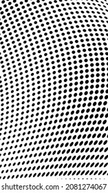 Abstract halftone wave dotted background