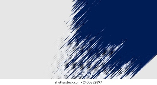 Resumen de la ola de media tonalidad salpicada de fondo. Futurista patrón de grunge torcido, punto, círculos. Vector moderno grunge fondo blanco oscuro