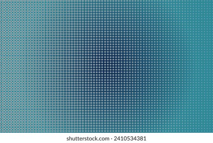Resumen de la ola de media tonalidad salpicada de fondo. Futurista patrón de grunge torcido, punto, círculos. Vector textura moderna de arte pop óptico para afiches, tarjetas de visita, portada, maqueta de etiquetas, disposición de pegatinas