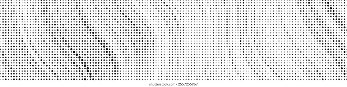 Abstract halftone wave dotted background. Halftone grunge pattern with square. Vector halftone modern pop art twisted texture for poster, cover, business card, postcard, art label layout, sticker.