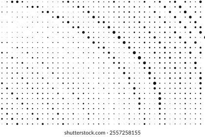 Abstract halftone wave dotted background. Halftone grunge pattern with square. Vector halftone modern pop art twisted texture for poster, cover, business card, postcard, art label layout, sticker.