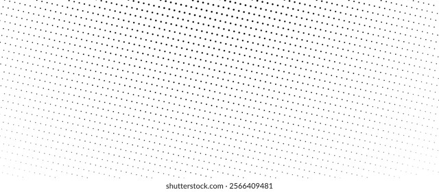 Abstract halftone wave dotted background. Halftone grunge pattern with square. Vector halftone modern pop art twisted texture for poster, cover, business card, postcard, art label layout, sticker.