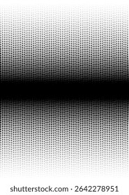 Abstract halftone wave dotted background