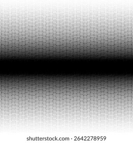 Abstract halftone wave dotted background