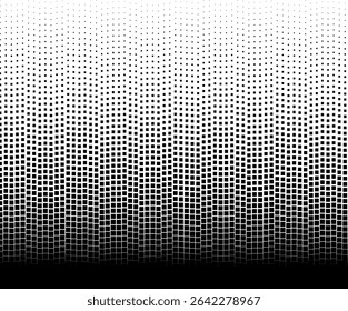 Abstract halftone wave dotted background