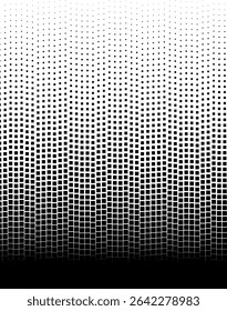 Plano de fundo pontilhado de onda de meio-tom abstrato