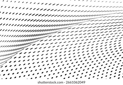 Abstract halftone wave dotted background. Halftone twisted grunge pattern, dot, circle.  Vector modern optical halftone pop art texture for poster, business card, cover, label mock-up, sticker layout