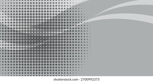 Abstract halftone wave dotted background. Futuristic twisted grunge pattern, dot, circles. Vector modern optical pop art texture for posters, business cards, cover,ilustration

