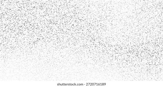 Abstract halftone wave dotted background. Fantastic monochrome texture.	

