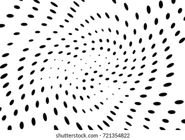 Abstract halftone wave dotted background. Futuristic grunge pattern, dot, circles.  Vector modern optical pop art texture for posters, sites, business cards, cover, labels mock-up, stickers layout