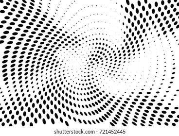 Abstract halftone wave dotted background. Futuristic grunge pattern, dot, circles.  Vector modern optical pop art texture for posters, sites, business cards, cover, labels mock-up, stickers layout