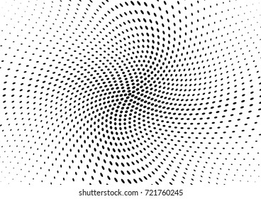 Abstract halftone wave dotted background. Futuristic grunge pattern, dot, circles.  Vector modern optical pop art texture for posters, sites, business cards, cover, labels mock-up, stickers layout