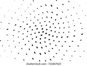 Abstract halftone wave dotted background. Futuristic grunge pattern, dot, circles.  Vector modern optical pop art texture for posters, sites, business cards, cover, labels mock-up, stickers layout