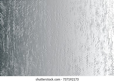 Abstract halftone wave dotted background. Futuristic twisted grunge pattern, dot, circles.  Vector modern optical pop art texture for posters, business cards, cover, labels mock-up, stickers layout