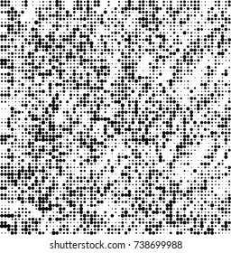 Abstract halftone wave dotted background. Futuristic twisted grunge pattern, dot, circles. Vector futuristic texture for posters, sites, business cards, postcards, interior design, labels.