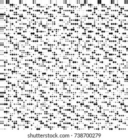 Abstract halftone wave dotted background. Futuristic twisted grunge pattern, dot, circles. Vector futuristic texture for posters, sites, business cards, postcards, interior design, labels.