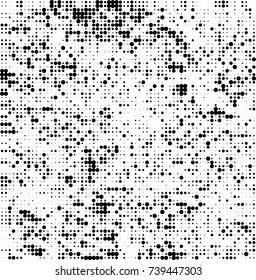 Abstract halftone wave dotted background. Futuristic twisted grunge pattern, dot, circles. Vector futuristic texture for posters, sites, business cards, postcards, interior design, labels.