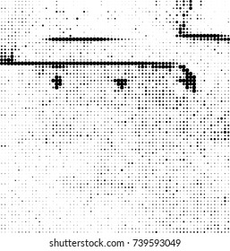 Abstract halftone wave dotted background. Futuristic twisted grunge pattern, dot, circles. Vector futuristic texture for posters, sites, business cards, postcards, interior design, labels.