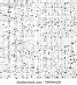 Abstract halftone wave dotted background. Futuristic twisted grunge pattern, dot, circles. Vector futuristic texture for posters, sites, business cards, postcards, interior design, labels.