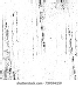 Abstract halftone wave dotted background. Futuristic twisted grunge pattern, dot, circles. Vector futuristic texture for posters, sites, business cards, postcards, interior design, labels.