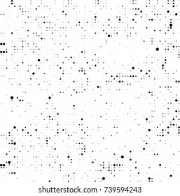 Abstract halftone wave dotted background. Futuristic twisted grunge pattern, dot, circles. Vector futuristic texture for posters, sites, business cards, postcards, interior design, labels.