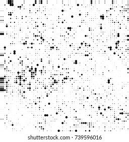 Abstract halftone wave dotted background. Futuristic twisted grunge pattern, dot, circles. Vector futuristic texture for posters, sites, business cards, postcards, interior design, labels.