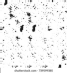 Abstract halftone wave dotted background. Futuristic twisted grunge pattern, dot, circles. Vector futuristic texture for posters, sites, business cards, postcards, interior design, labels.