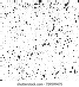 Abstract halftone wave dotted background. Futuristic twisted grunge pattern, dot, circles. Vector futuristic texture for posters, sites, business cards, postcards, interior design, labels.