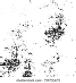Abstract halftone wave dotted background. Futuristic twisted grunge pattern, dot, circles. Vector futuristic texture for posters, sites, business cards, postcards, interior design, labels.