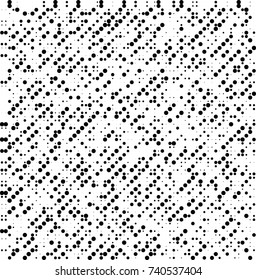 Abstract halftone wave dotted background. Futuristic twisted grunge pattern, dot, circles. Vector futuristic texture for posters, sites, business cards, postcards, interior design, labels.