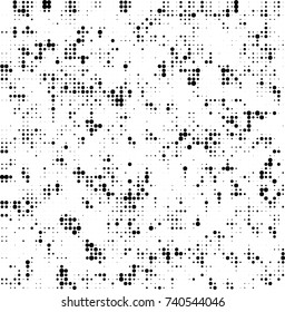 Abstract halftone wave dotted background. Futuristic twisted grunge pattern, dot, circles. Vector futuristic texture for posters, sites, business cards, postcards, interior design, labels.