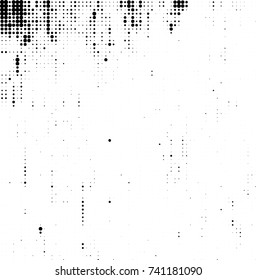 Abstract halftone wave dotted background. Futuristic twisted grunge pattern, dot, circles. Vector futuristic texture for posters, sites, business cards, postcards, interior design, labels.