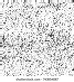 Abstract halftone wave dotted background. Futuristic twisted grunge pattern, dot, circles. Vector futuristic texture for posters, sites, business cards, postcards, interior design, labels.
