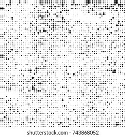 Abstract halftone wave dotted background. Futuristic twisted grunge pattern, dot, circles. Vector futuristic texture for posters, sites, business cards, postcards, interior design, labels.
